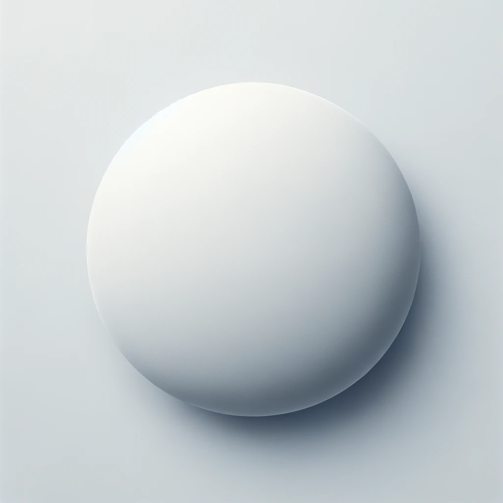 J 246 Pill - white round, 10mm . Pill wit.